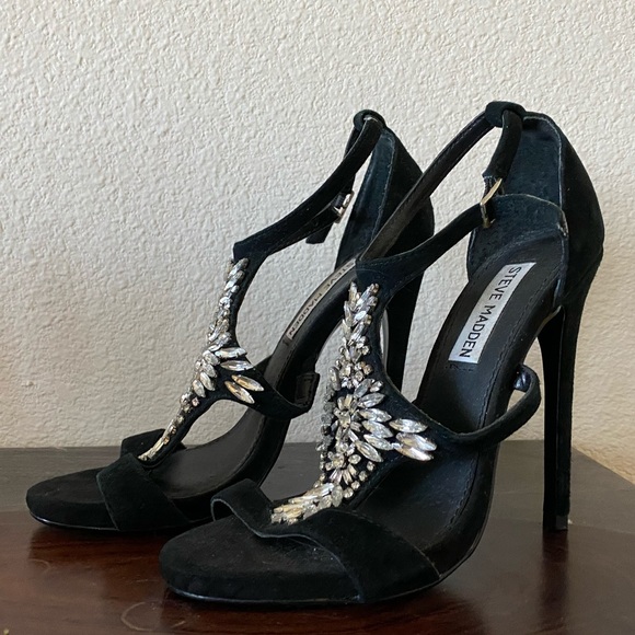 Steve Madden rhinestone heels - Picture 2 of 5
